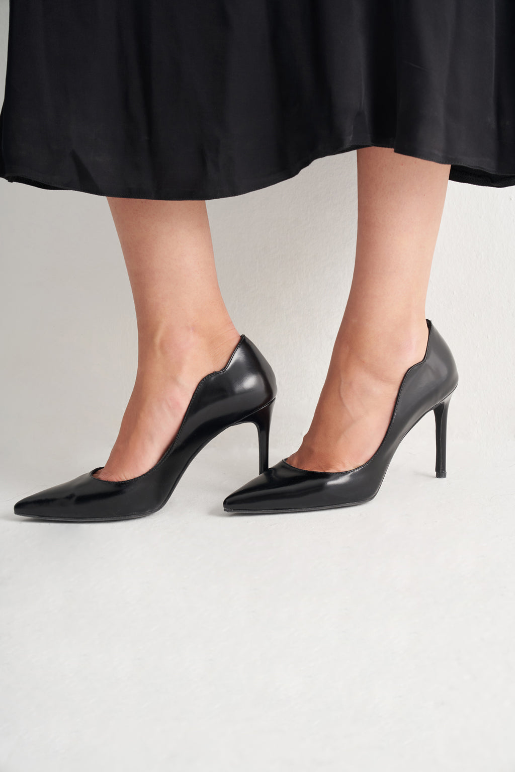 Utopian %100 Deri İnce Topuklu Stiletto