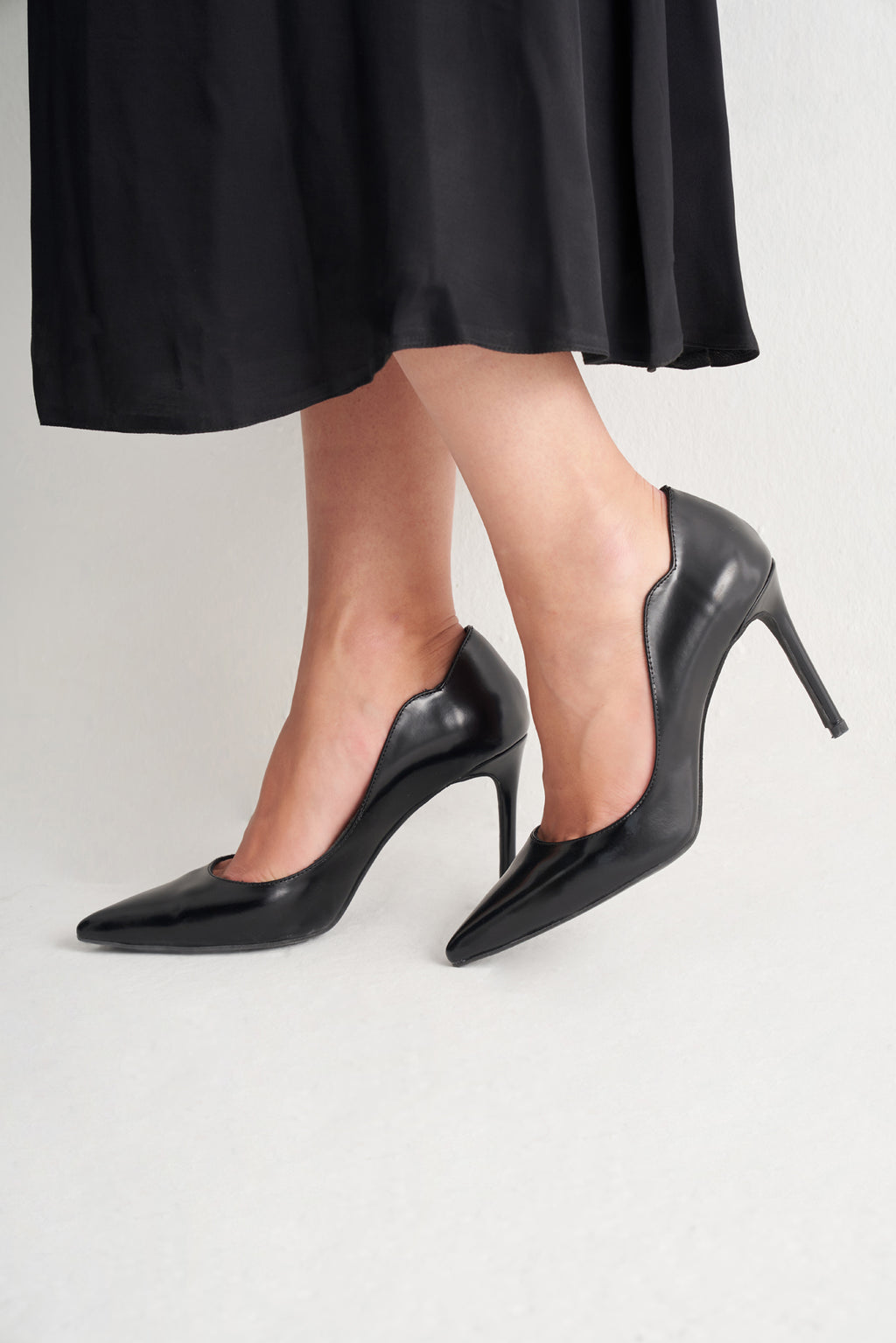 Utopian %100 Deri İnce Topuklu Stiletto