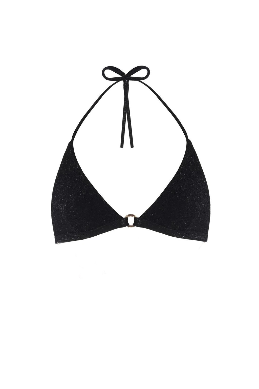 Gaia n Uranos Üçgen Bikini Üstü Siyah dekupe görünüm