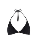 Gaia n Uranos Üçgen Bikini Üstü Siyah dekupe görünüm