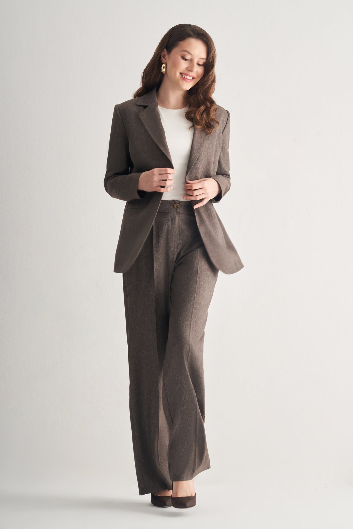 Utopian Dokulu Klasik Kesim Ceket