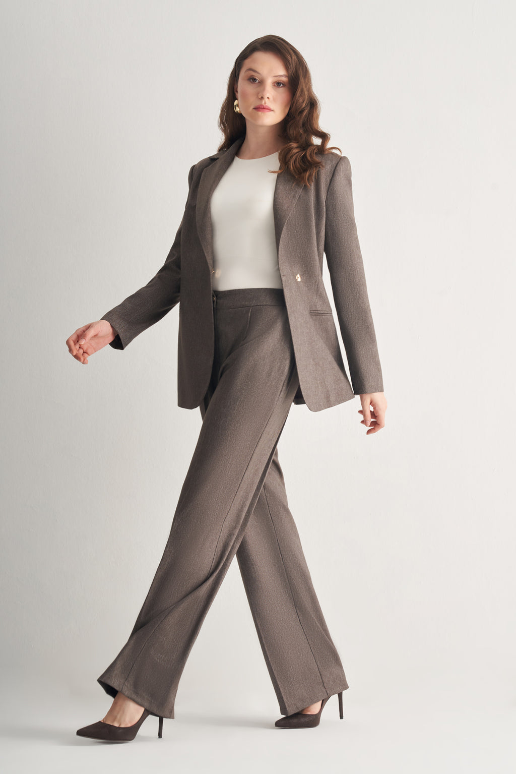 Utopian Dokulu Klasik Kesim Pantolon