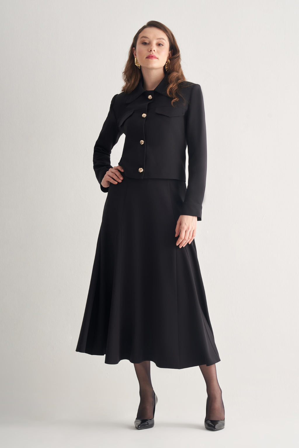 Utopian A Form Midi Etek