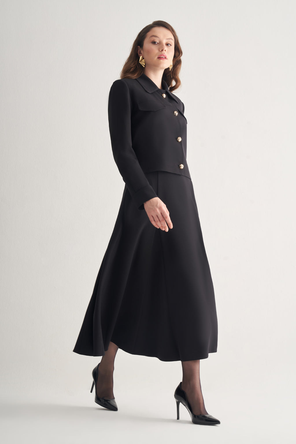 Utopian A Form Midi Etek