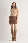 Utopian Püsküllü Mini Etek