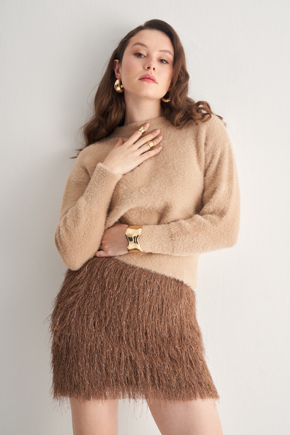 Utopian Bisiklet Yaka Kısa Triko