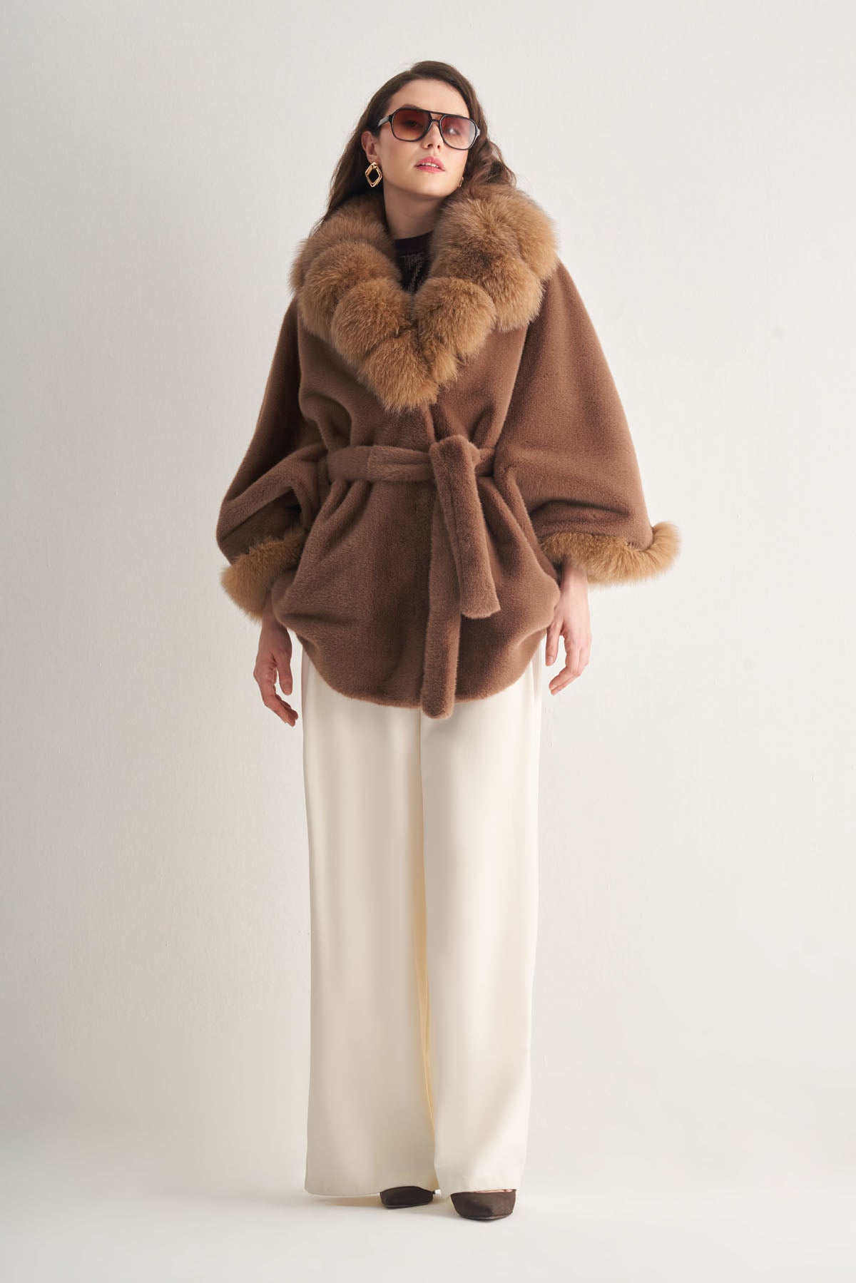 Utopian Tilki Detaylı Peluş Kaban