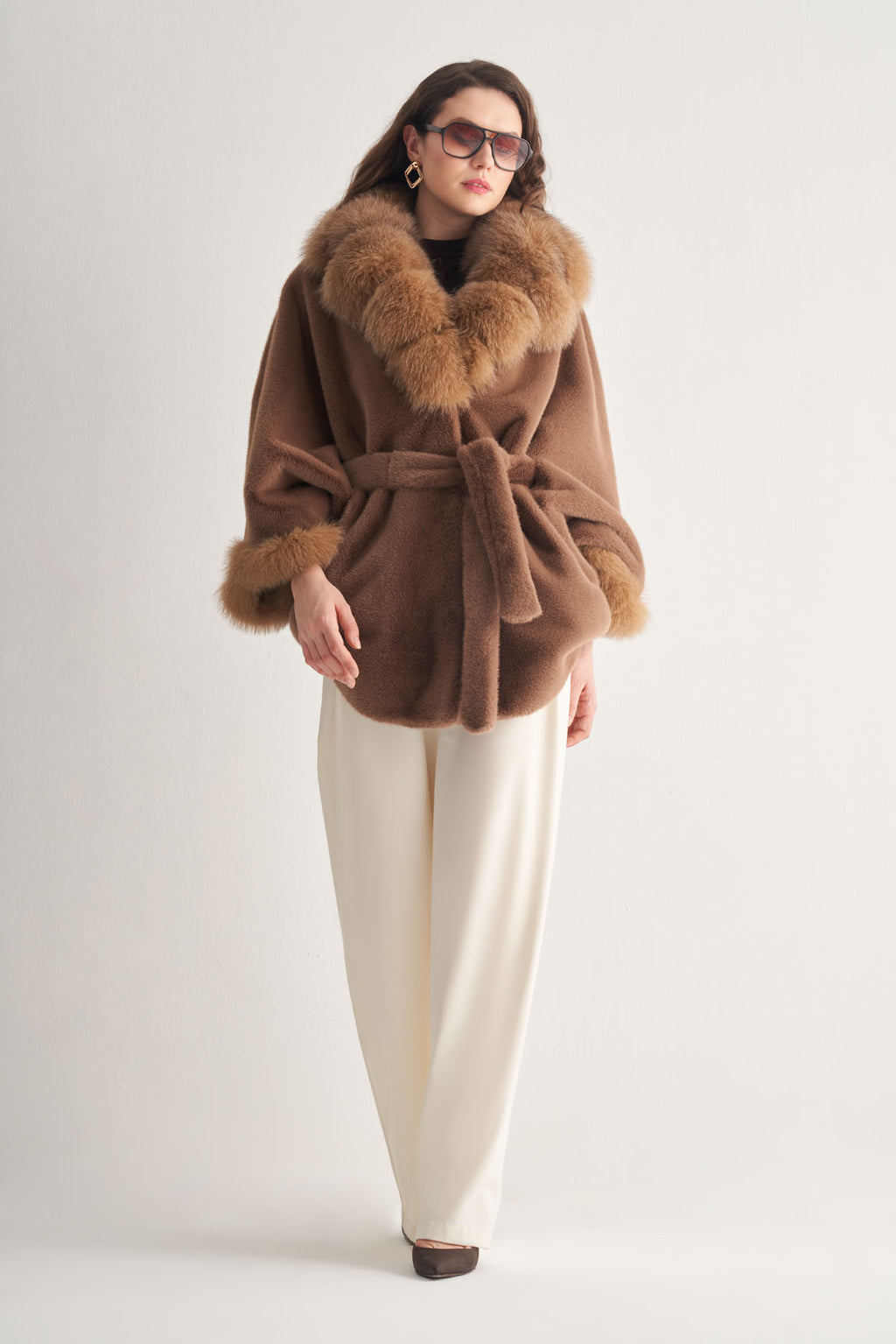 Utopian Tilki Detaylı Peluş Kaban