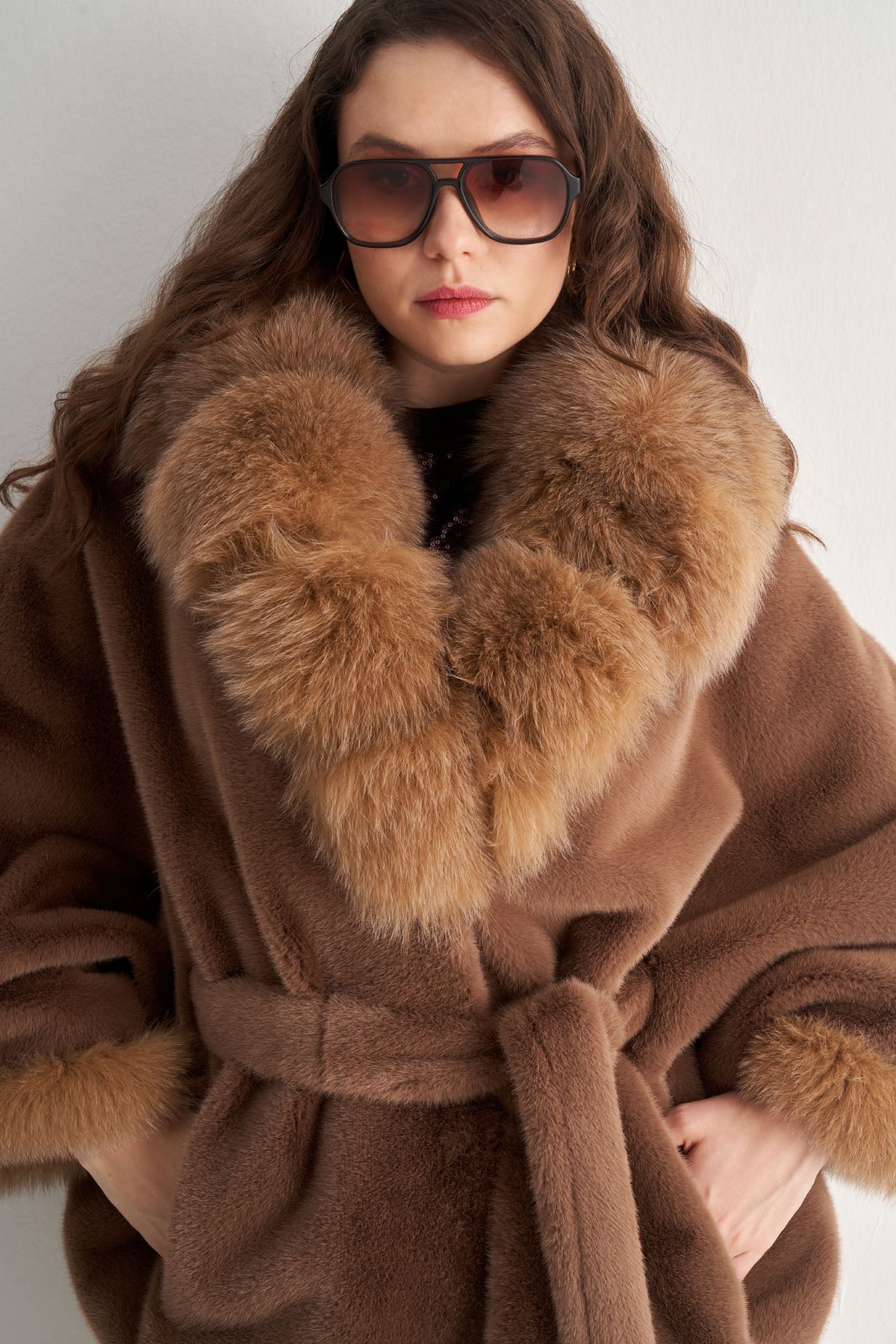 Utopian Tilki Detaylı Peluş Kaban