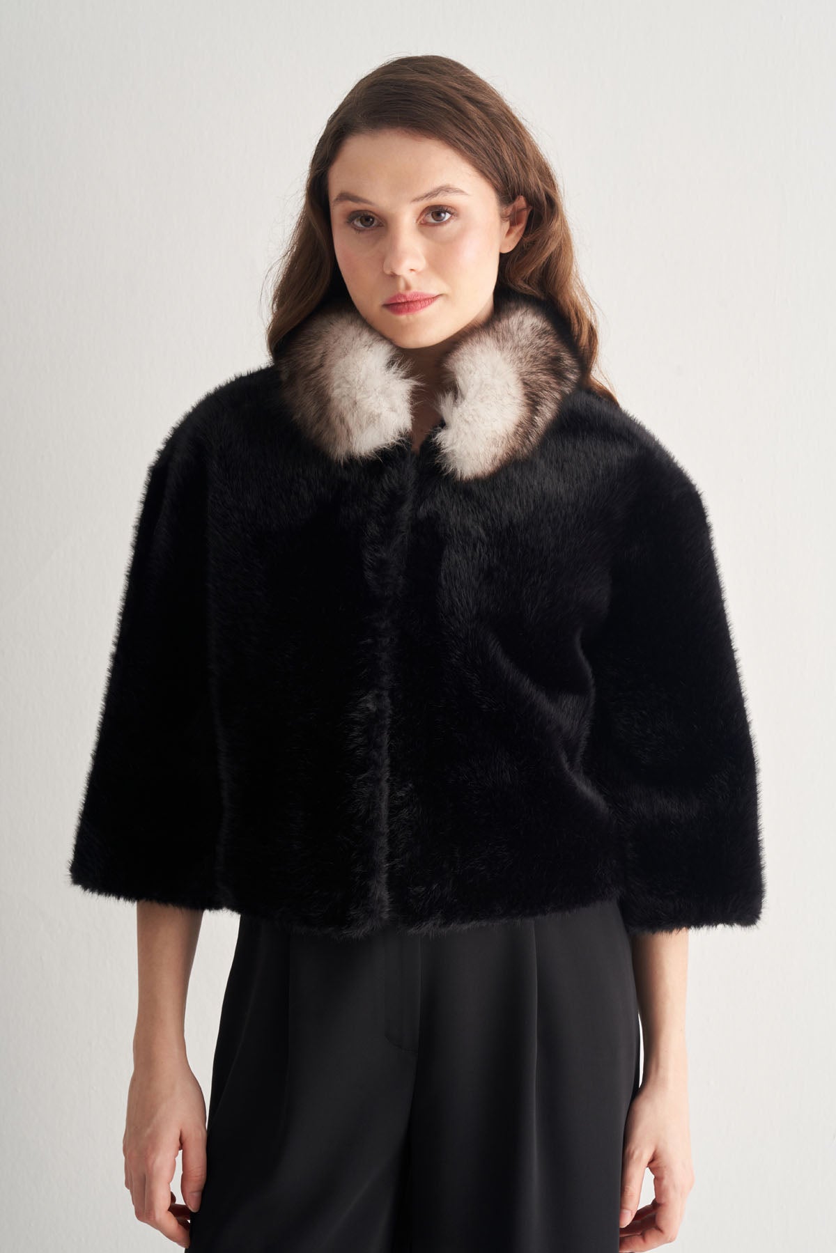 Utopian Kürk Görünümlü Bolero