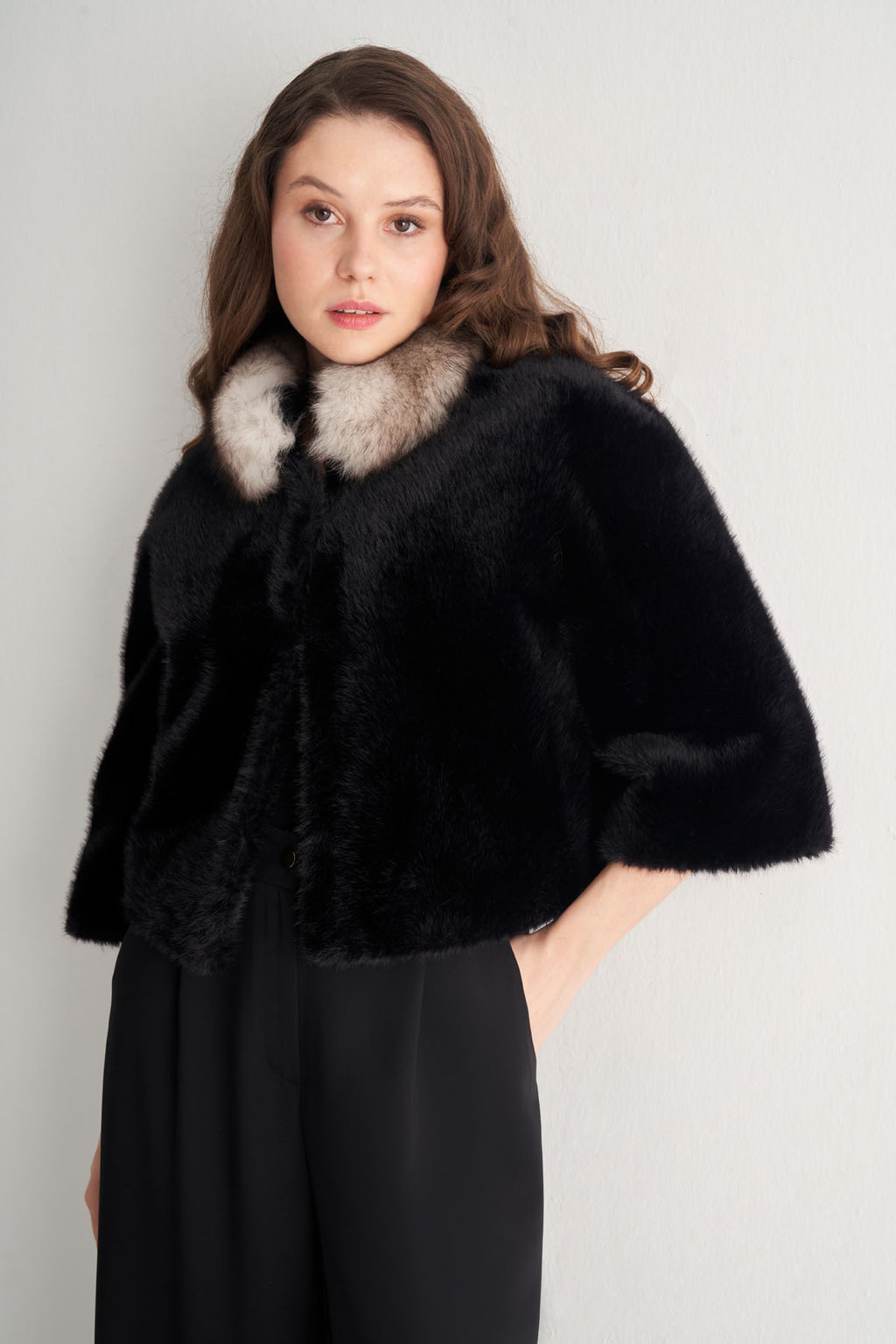 Utopian Kürk Görünümlü Bolero