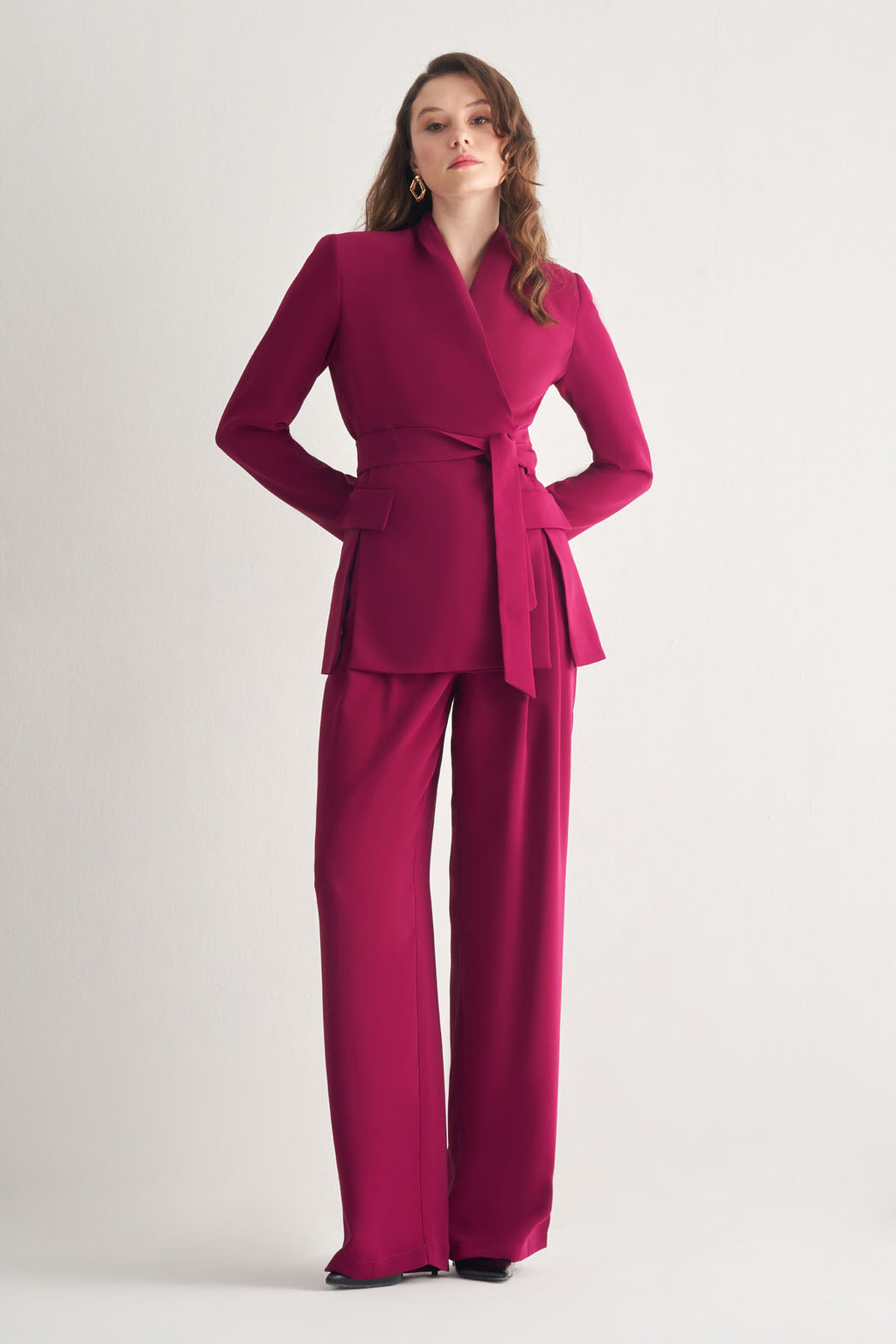 Utopian Yüksek Bel Geniş Paça Pantolon