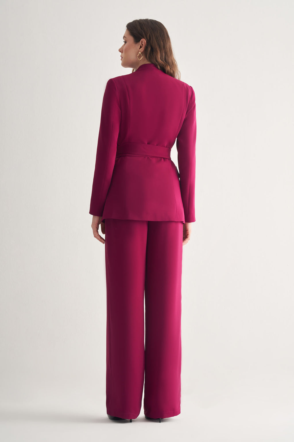 Utopian Yüksek Bel Geniş Paça Pantolon