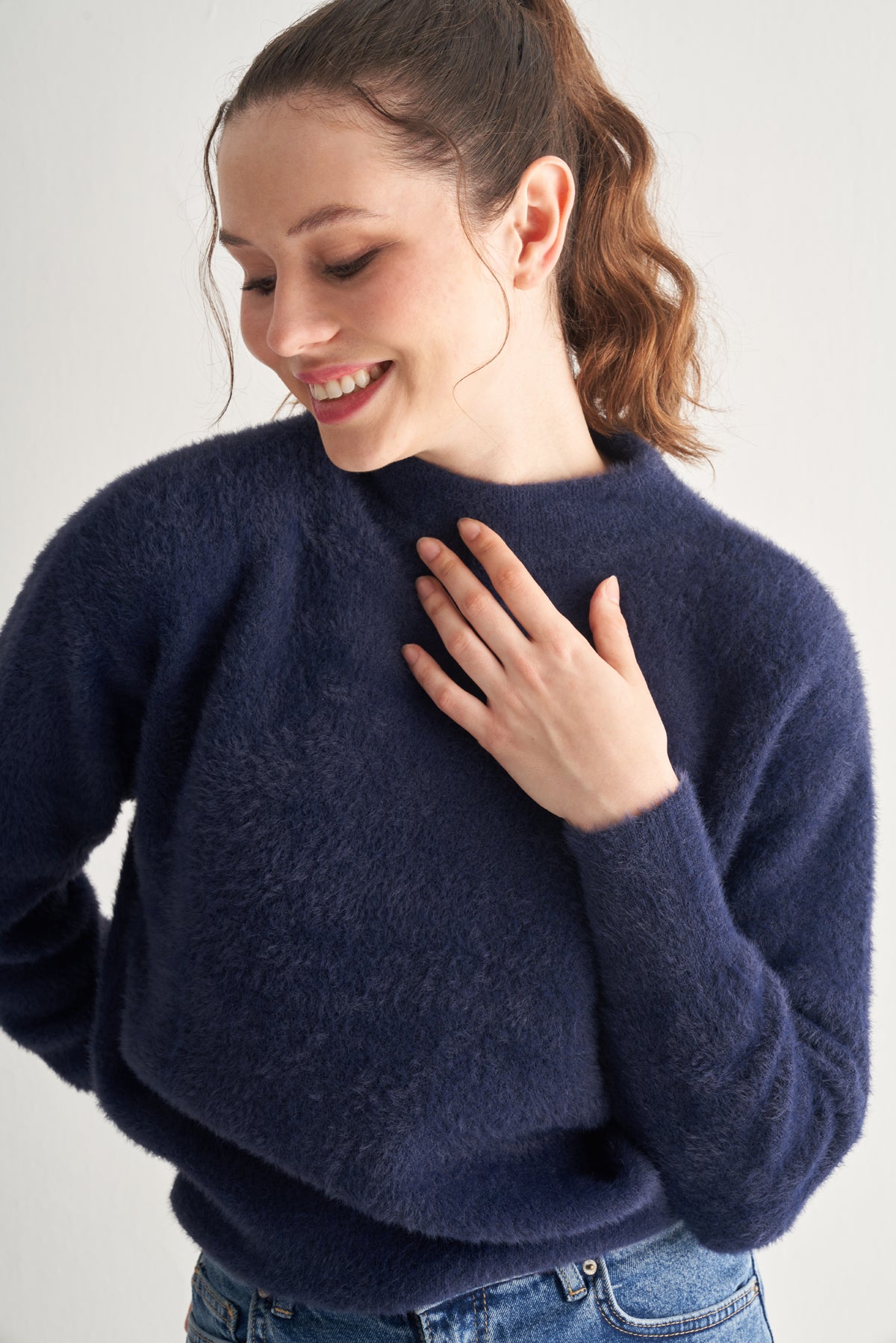 Utopian Bisiklet Yaka Kısa Triko