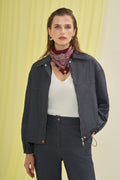 Utopian Modern Denim Görünümlü Ceket