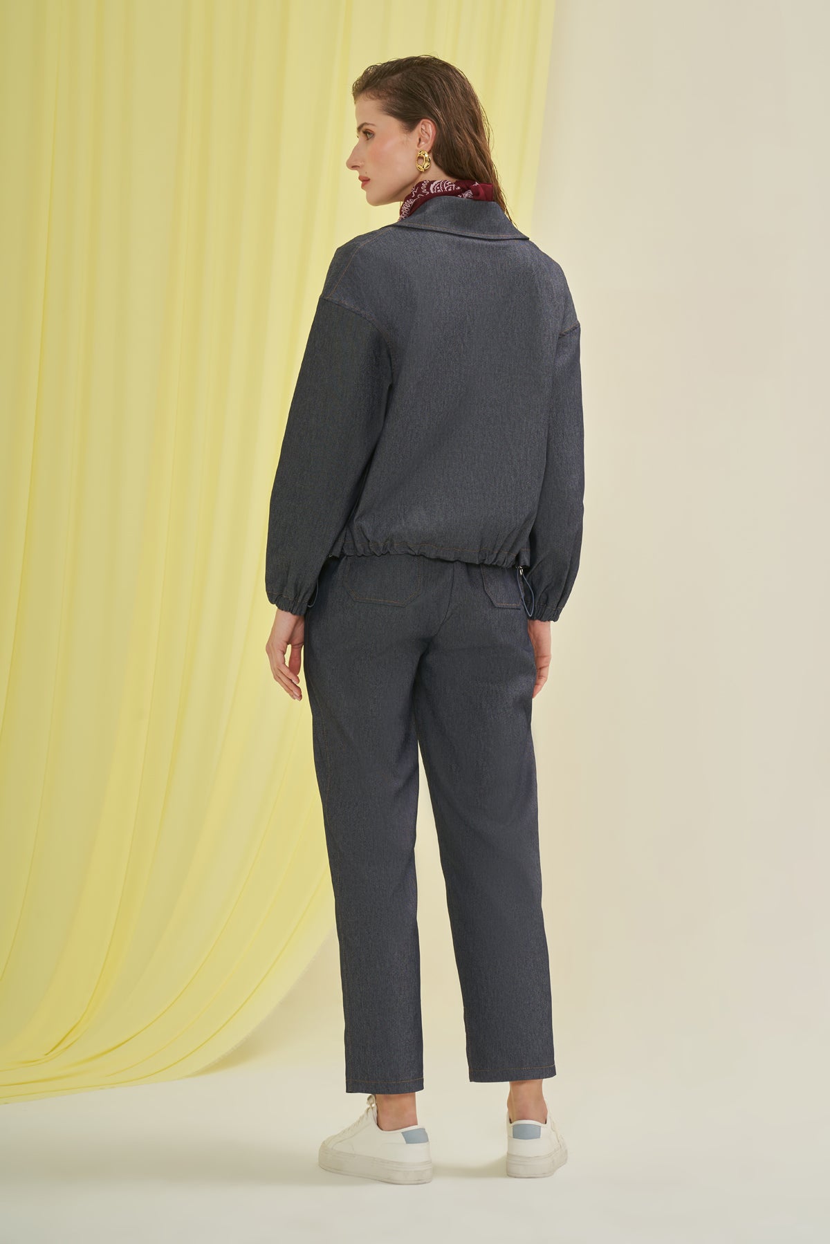 Utopian Denim Görünümlü Pantolon