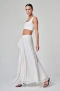Utopian Ruffle Chiffon Maxi Skirt