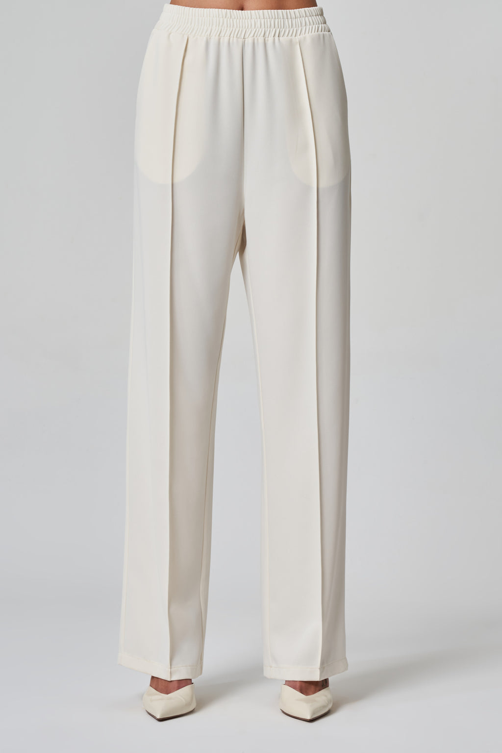 Utopian Beli Lastikli Geniş Paça Pantolon