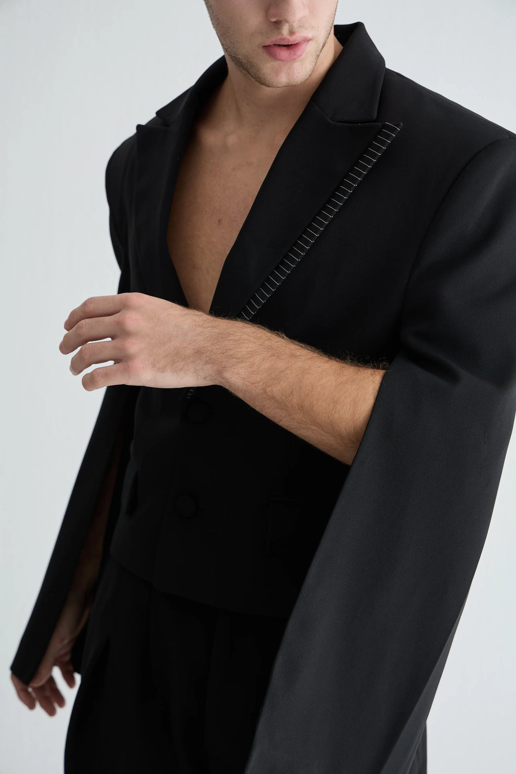 Gaia n Uranos Pelerin Kollu Kısa Ceket