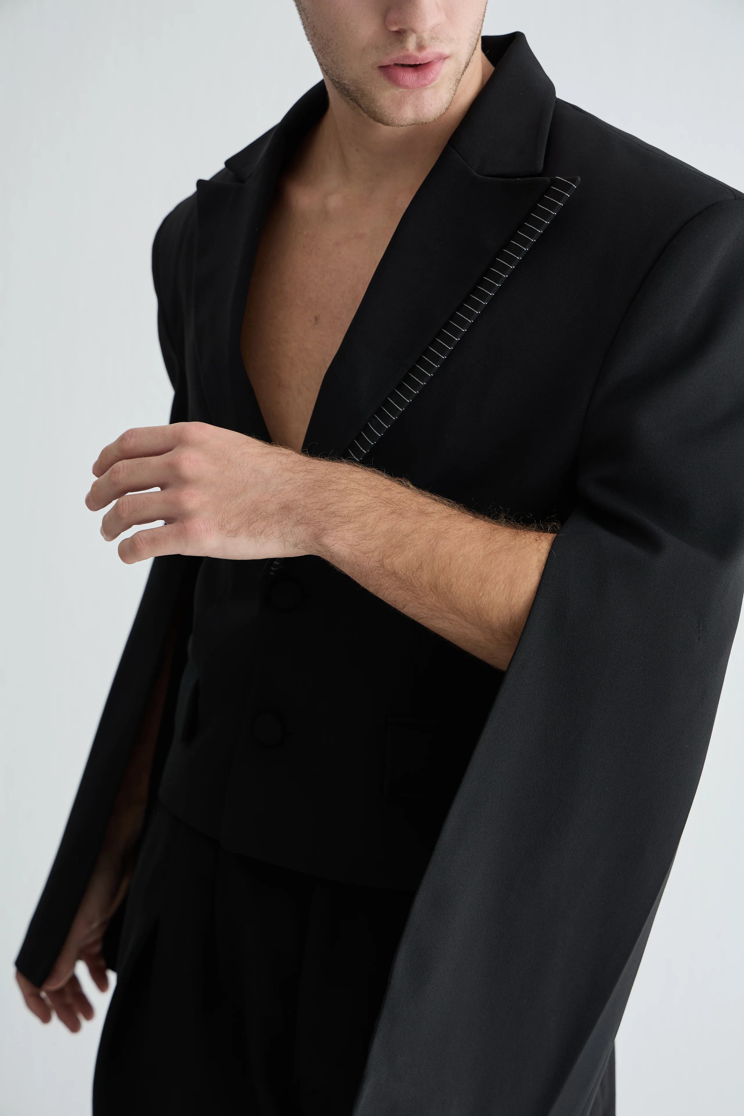 Gaia n Uranos Pelerin Kollu Kısa Ceket