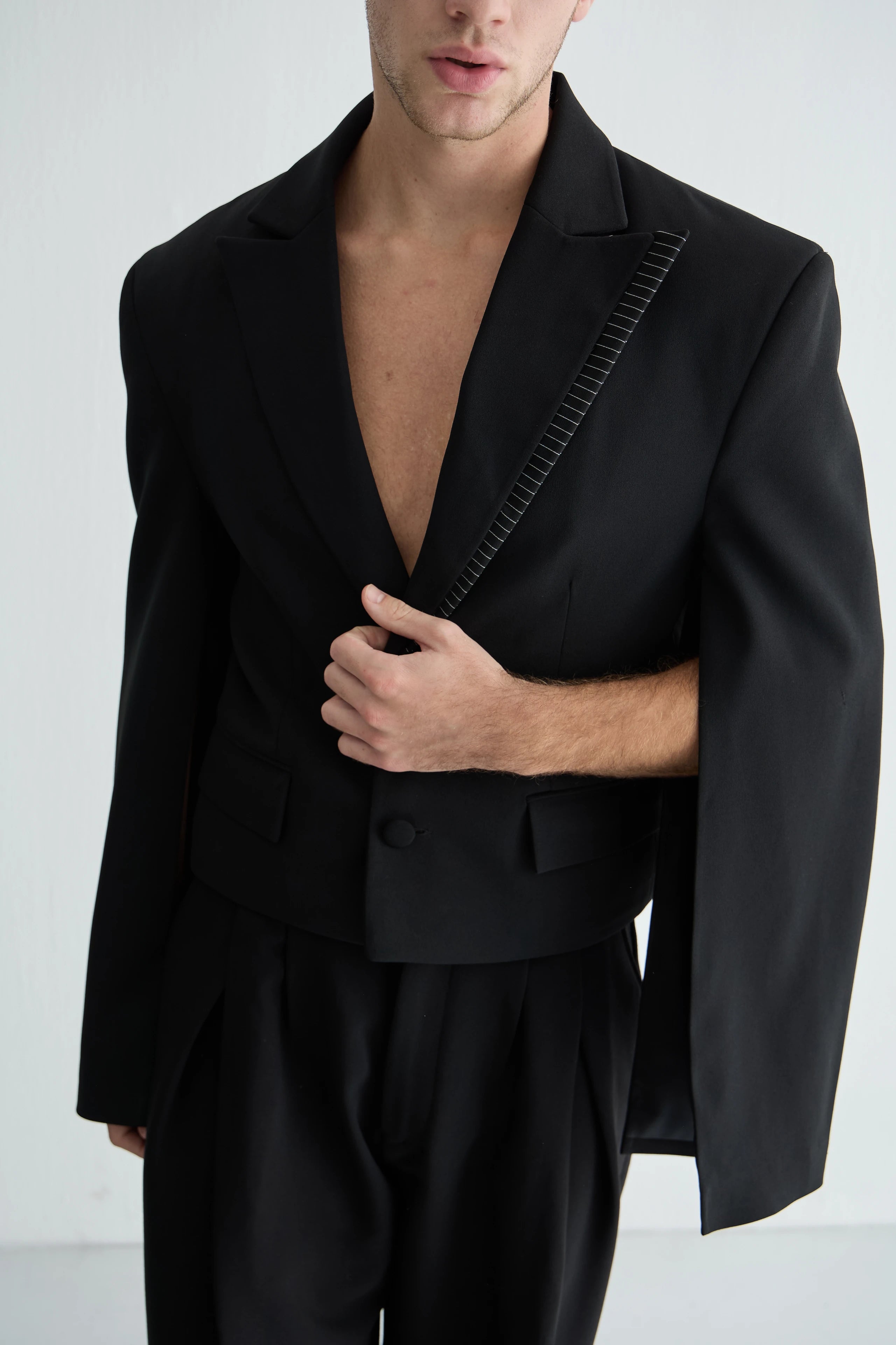 Gaia n Uranos Pelerin Kollu Kısa Ceket