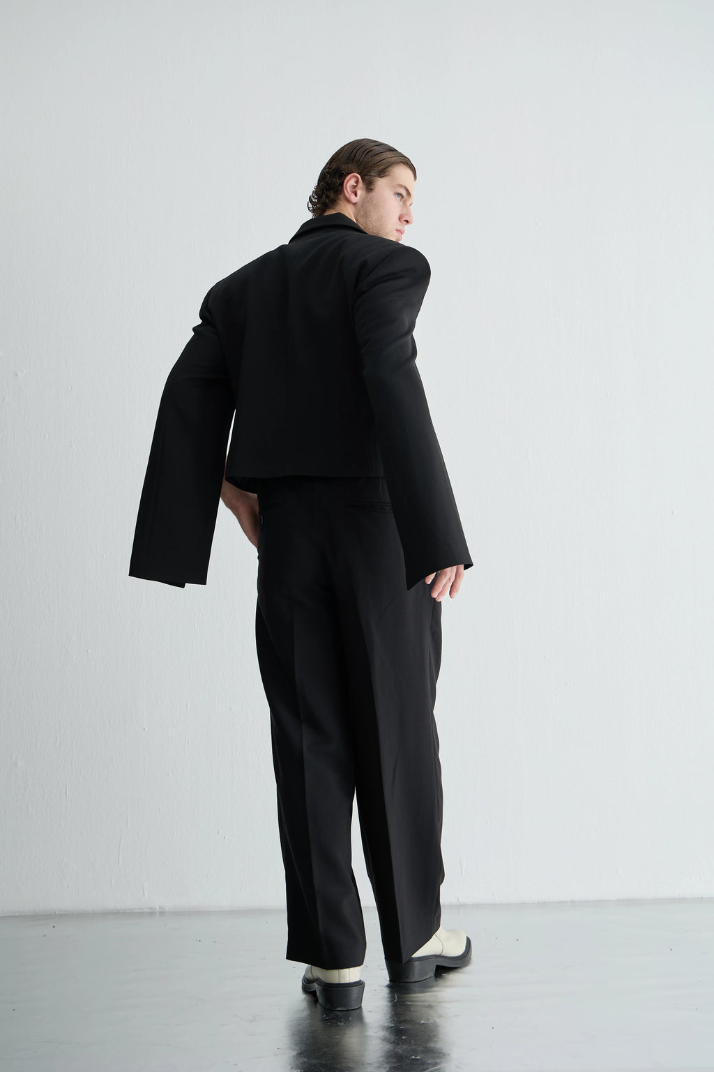 Gaia n Uranos Pelerin Kollu Kısa Ceket