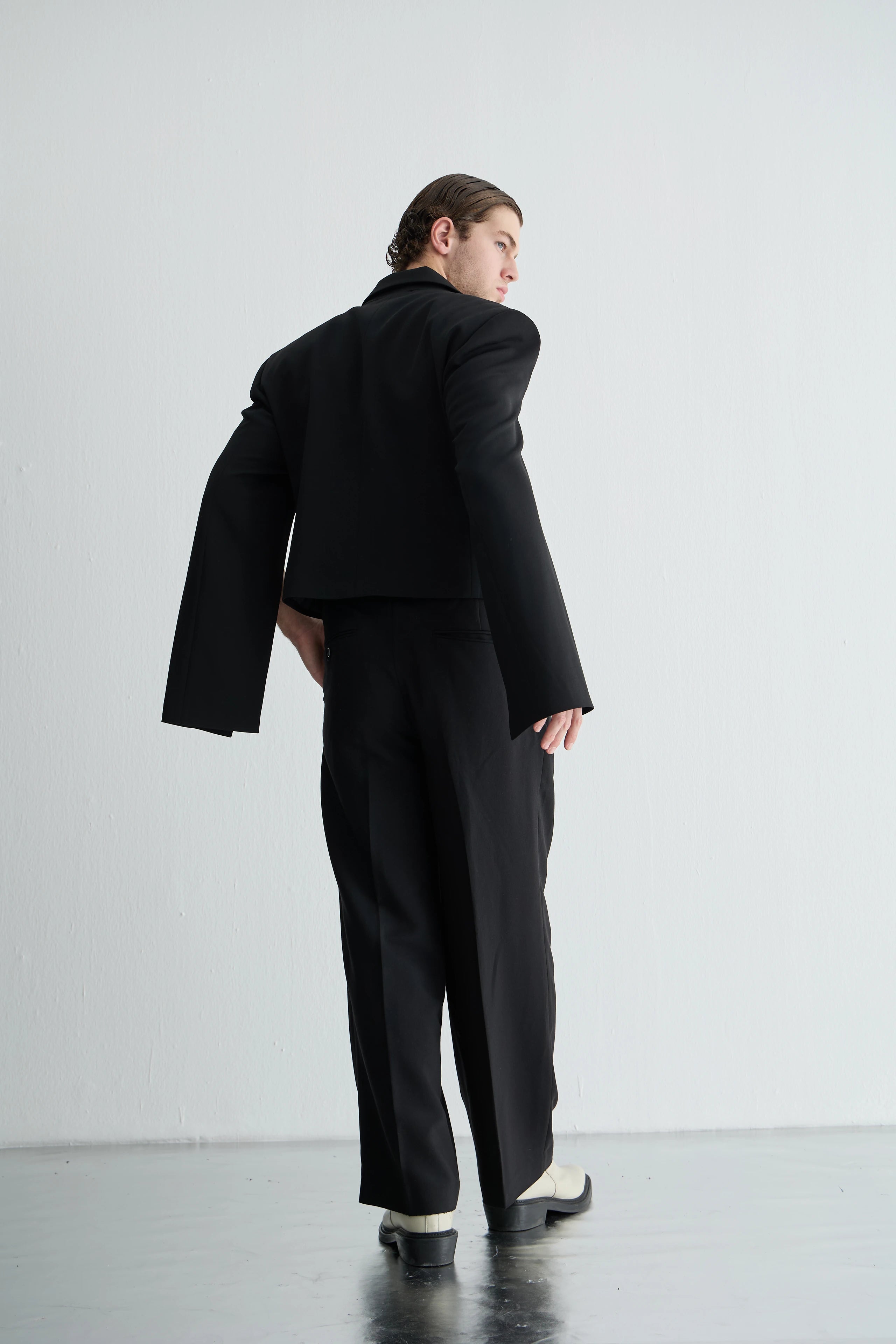 Gaia n Uranos Pelerin Kollu Kısa Ceket