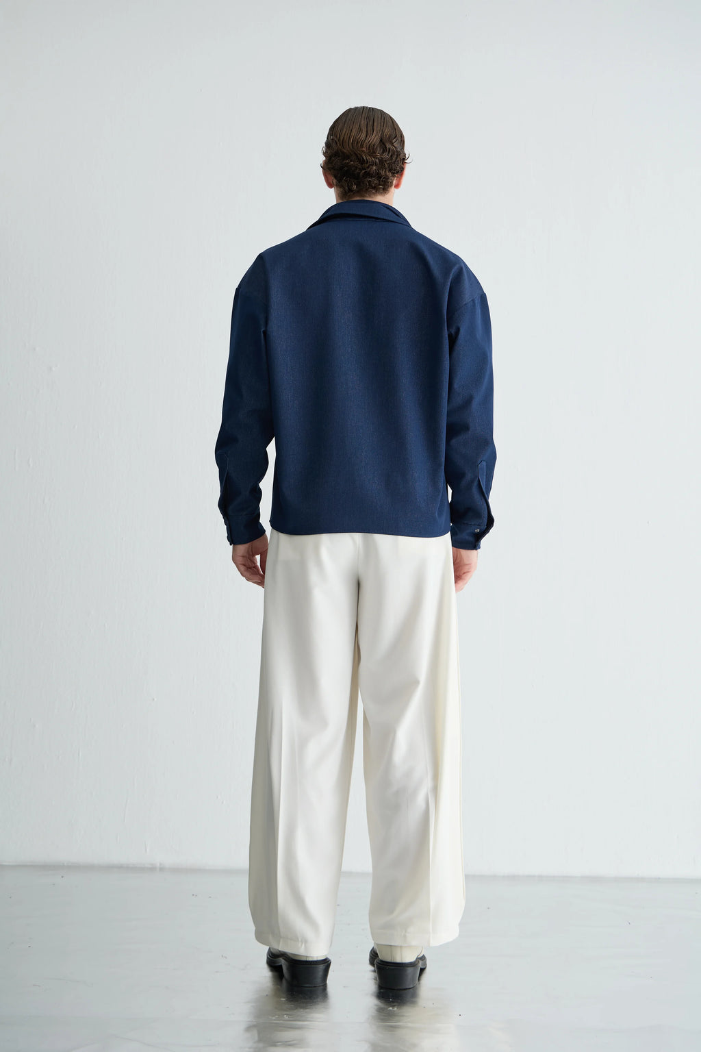 Gaia n Uranos Denim Çift Yaka Gömlek