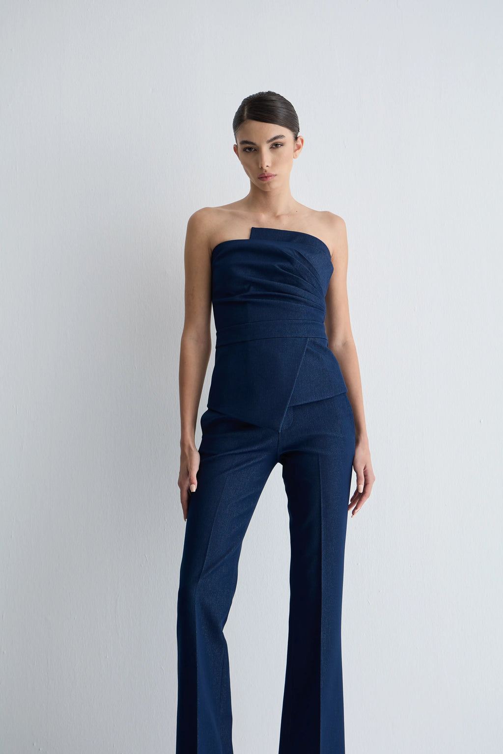 Gaia n Uranos Denim Straplez Büstiyer görünüm 3