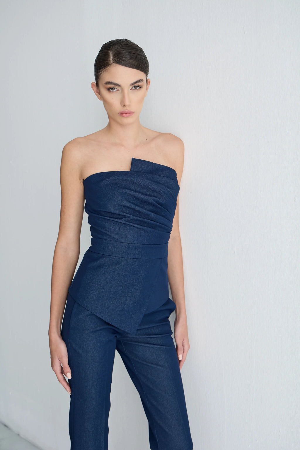 Gaia n Uranos Denim Straplez Büstiyer görünüm 2