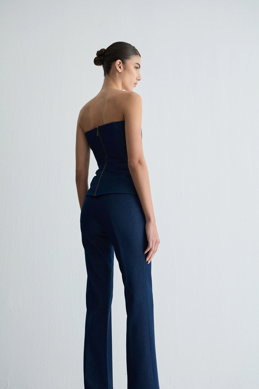 Gaia n Uranos Denim Straplez Büstiyer görünüm 5