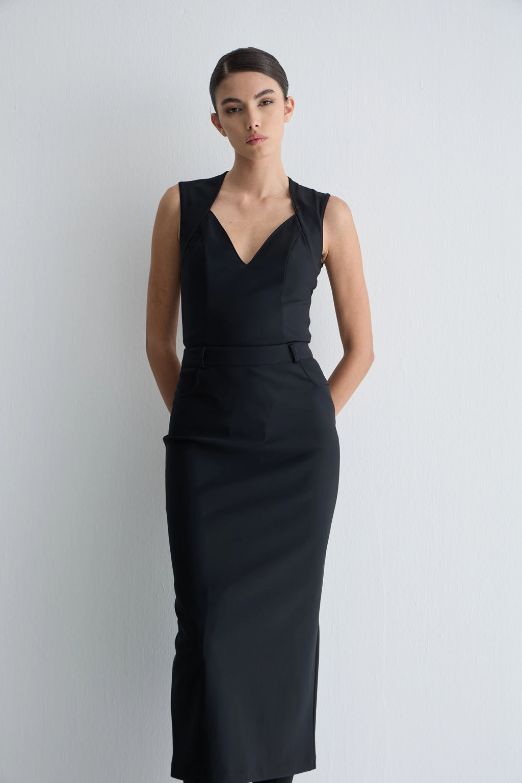 Gaia n Uranos Yüksek Bel Kalem Etek