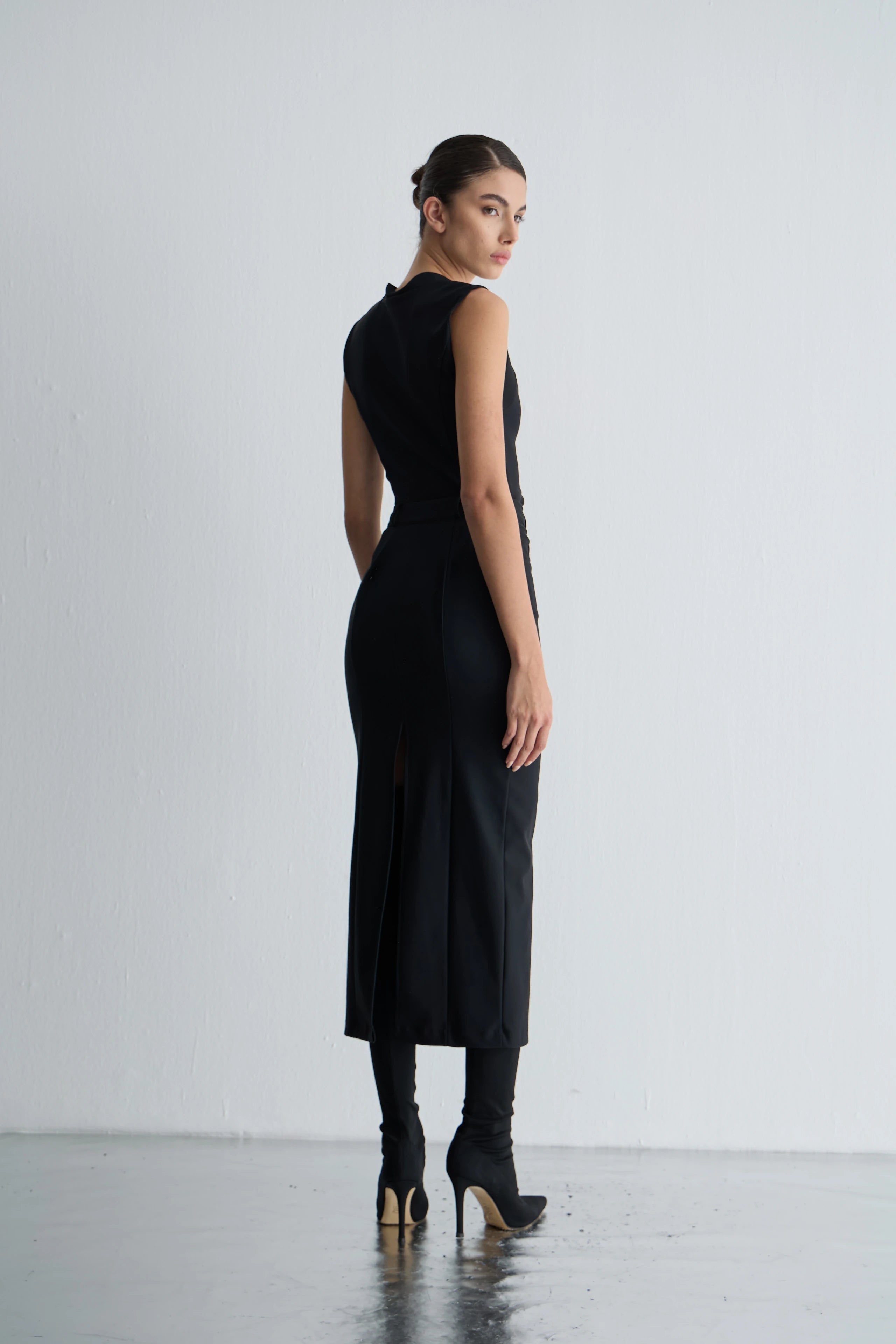 Gaia n Uranos Yüksek Bel Kalem Etek