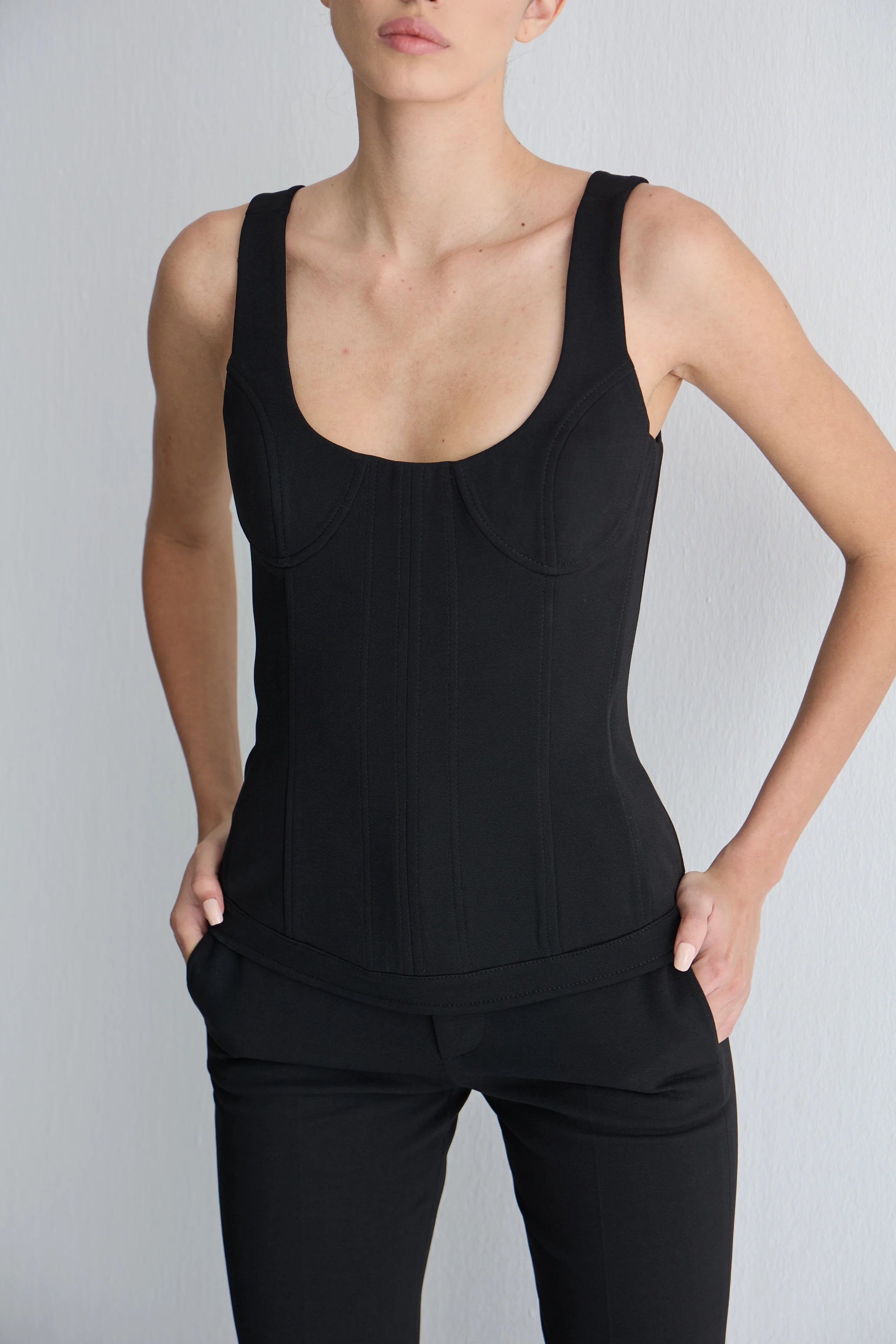 Gaia n Uranos Askılı Korse Büstiyer