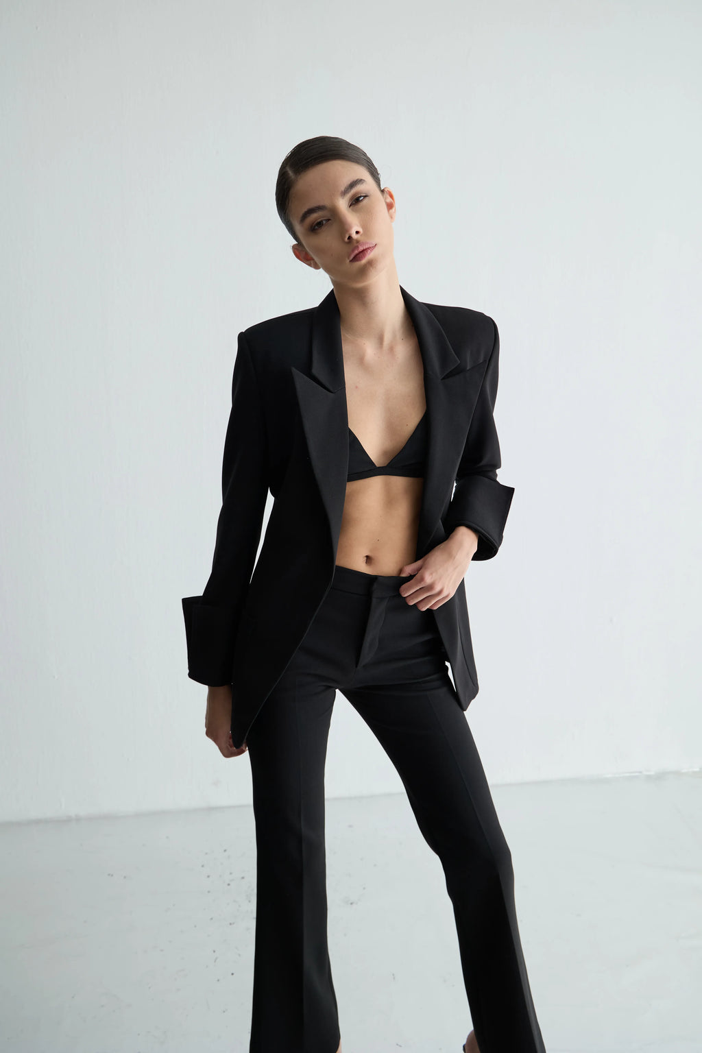 Gaia n Uranos Siyah Blazer Ceket görünüm 2
