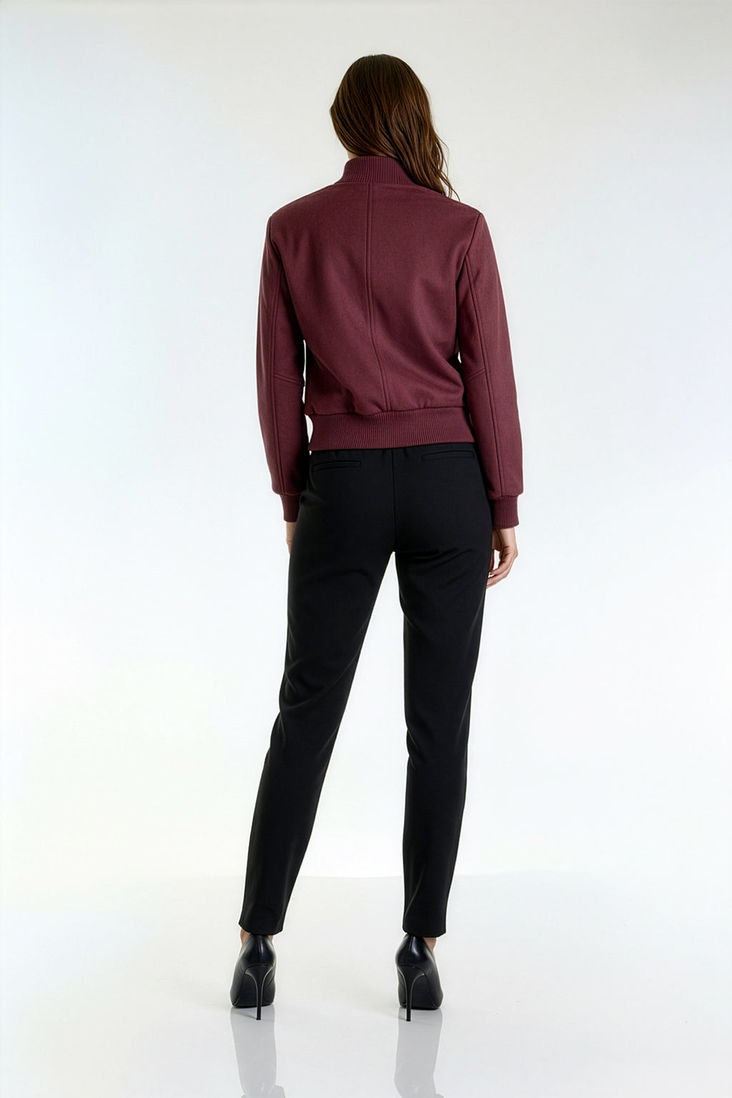 Utopian Örgü Detaylı Asimetrik Ceket