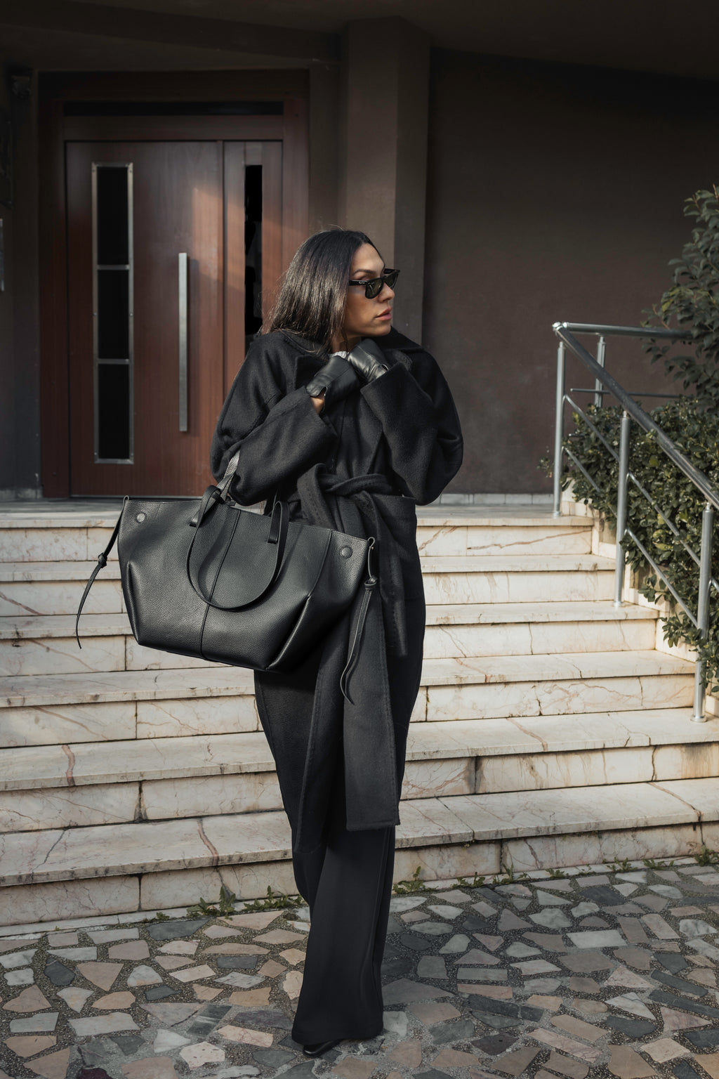 Utopian %100 Deri Tote Çanta