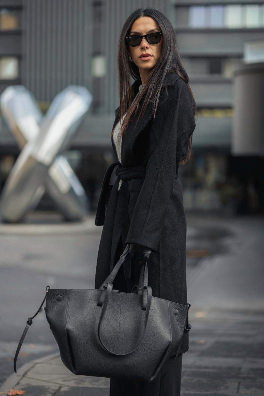 Utopian %100 Deri Tote Çanta