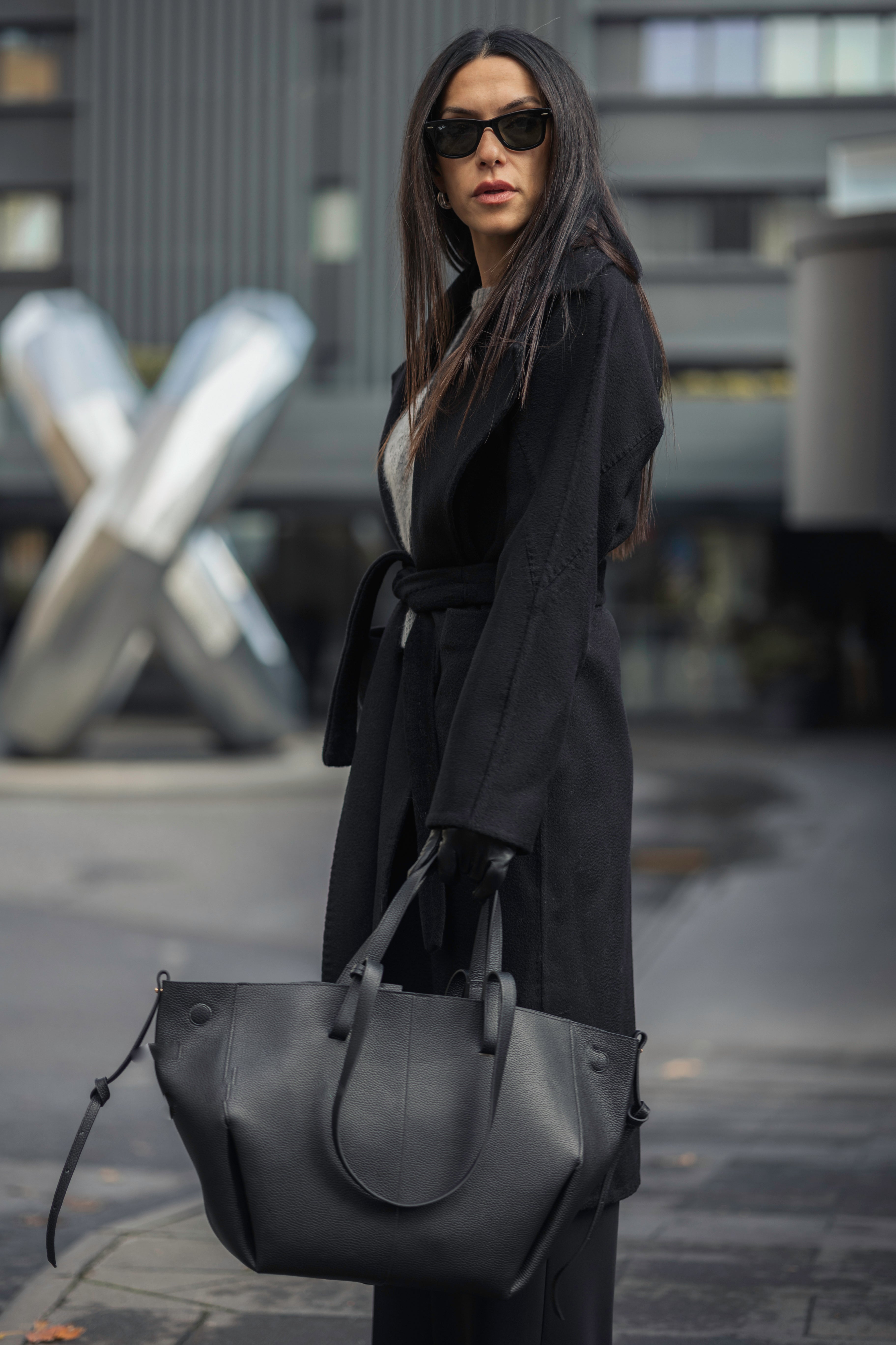 Utopian %100 Deri Tote Çanta