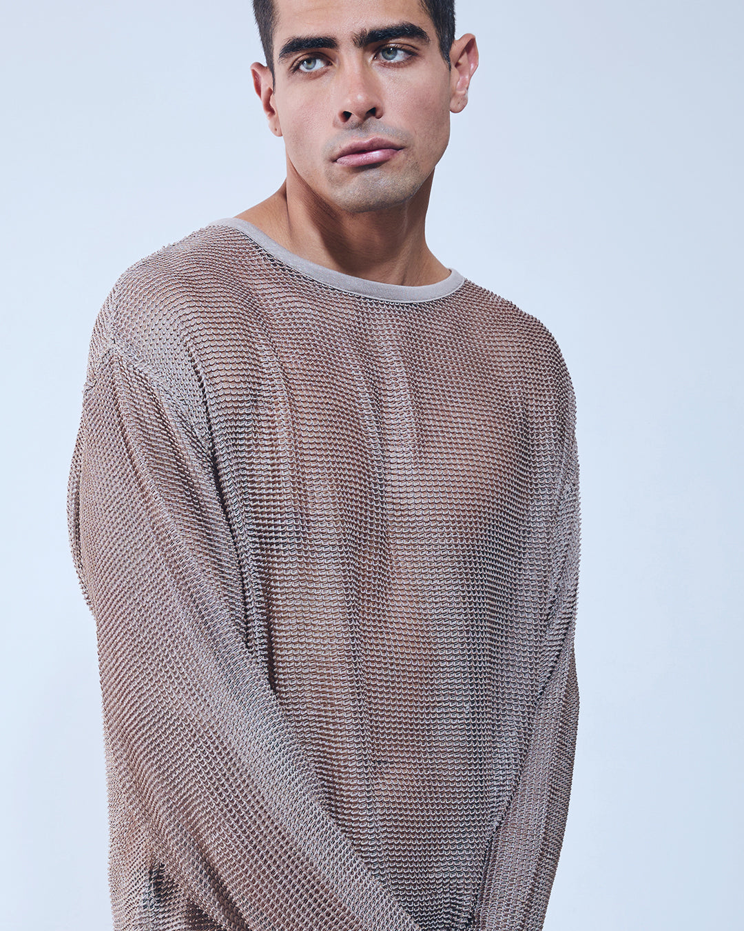 Piel Transparan File Oversize Unisex Sweat Shirt