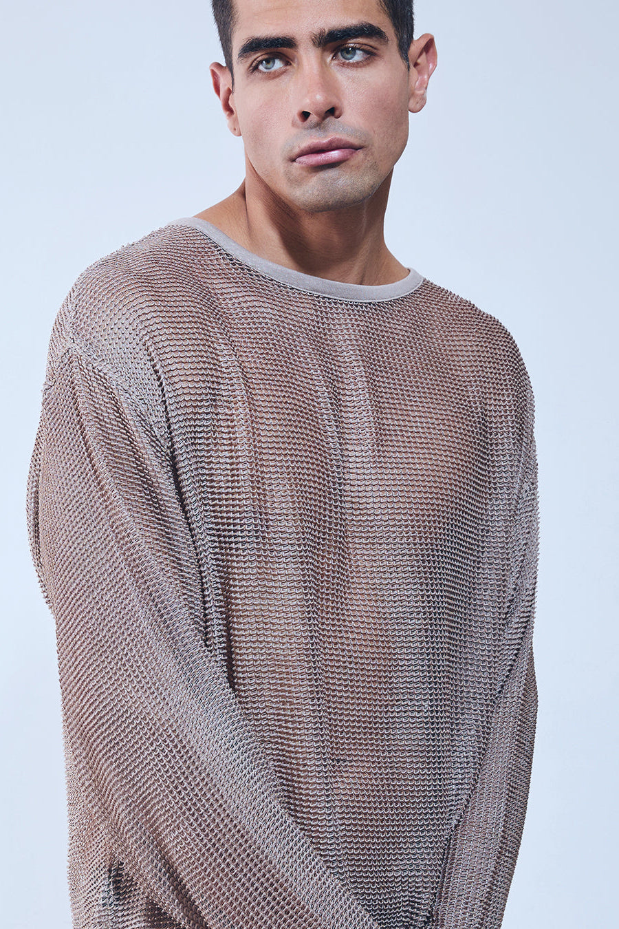 Piel Transparan File Oversize Unisex Sweat Shirt