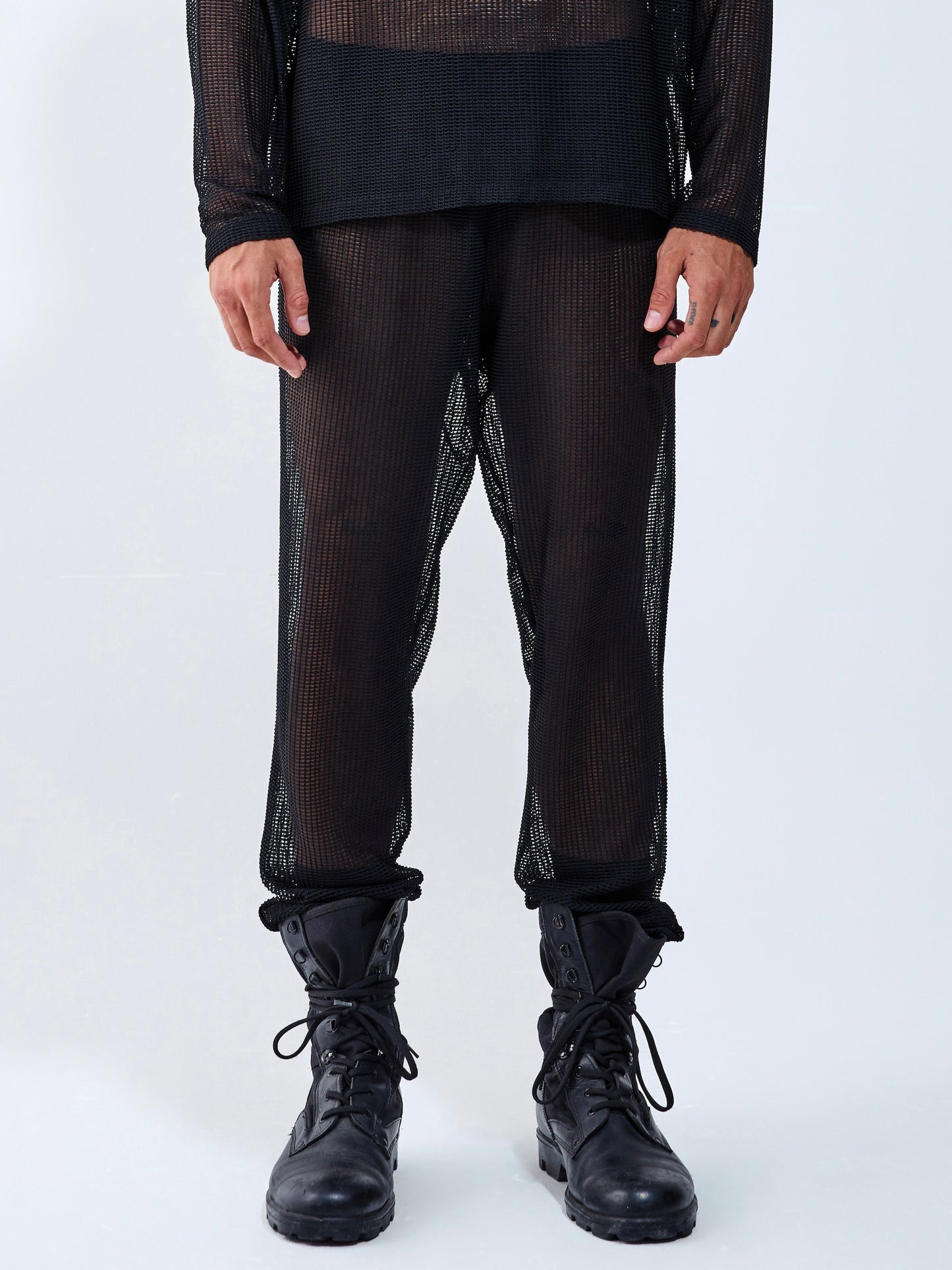 Piel Transparan Jogger Pantolon