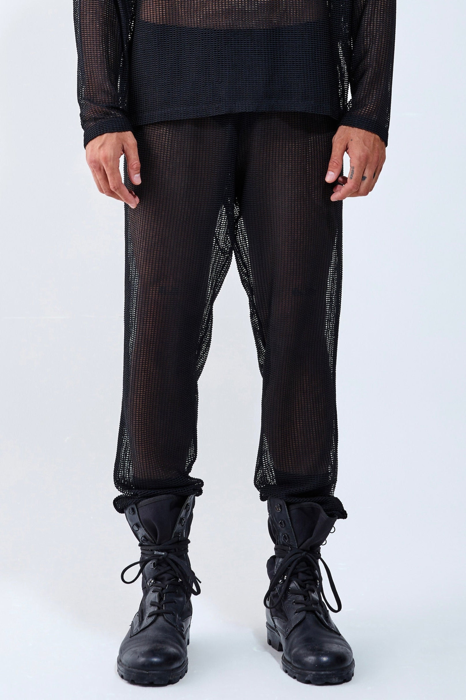 Piel Transparan Jogger Pantolon