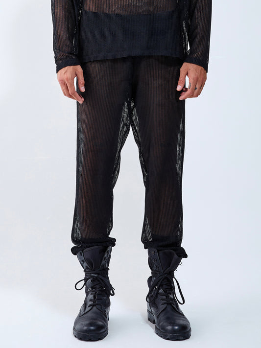 Piel Transparan Jogger Pantolon