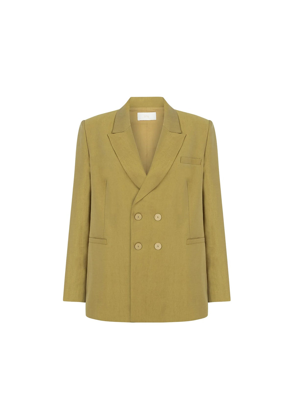 Tiny Açık Yeşil Tencel™ Blazer görünüm 9