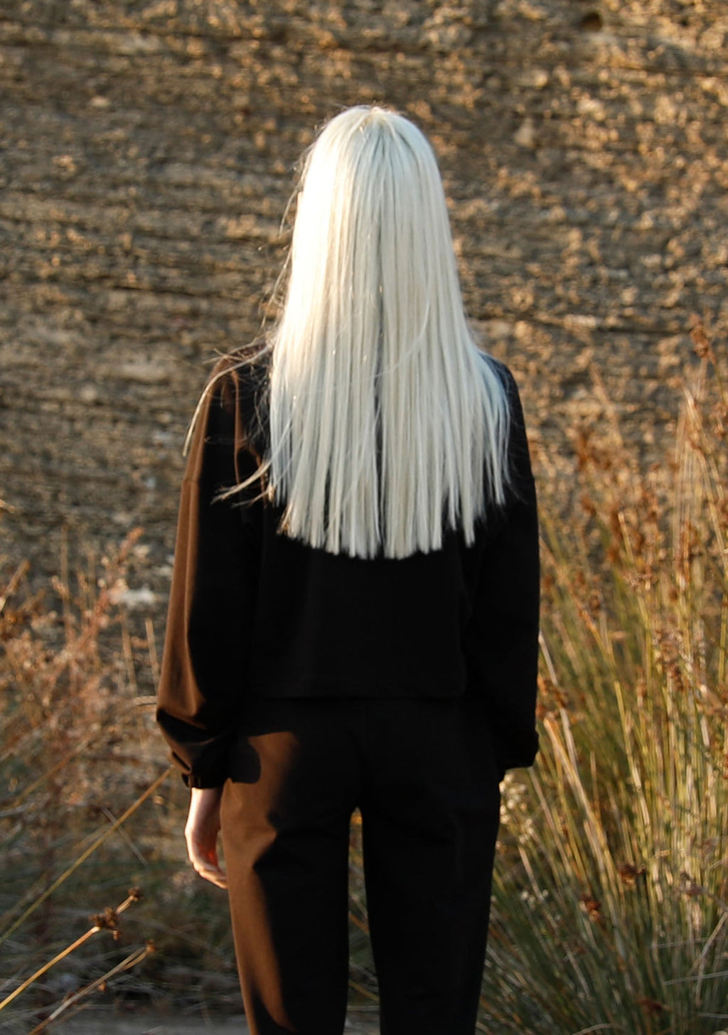 Tiny Boğazda Fermuar Detaylı Siyah Sweatshirt görünüm 2