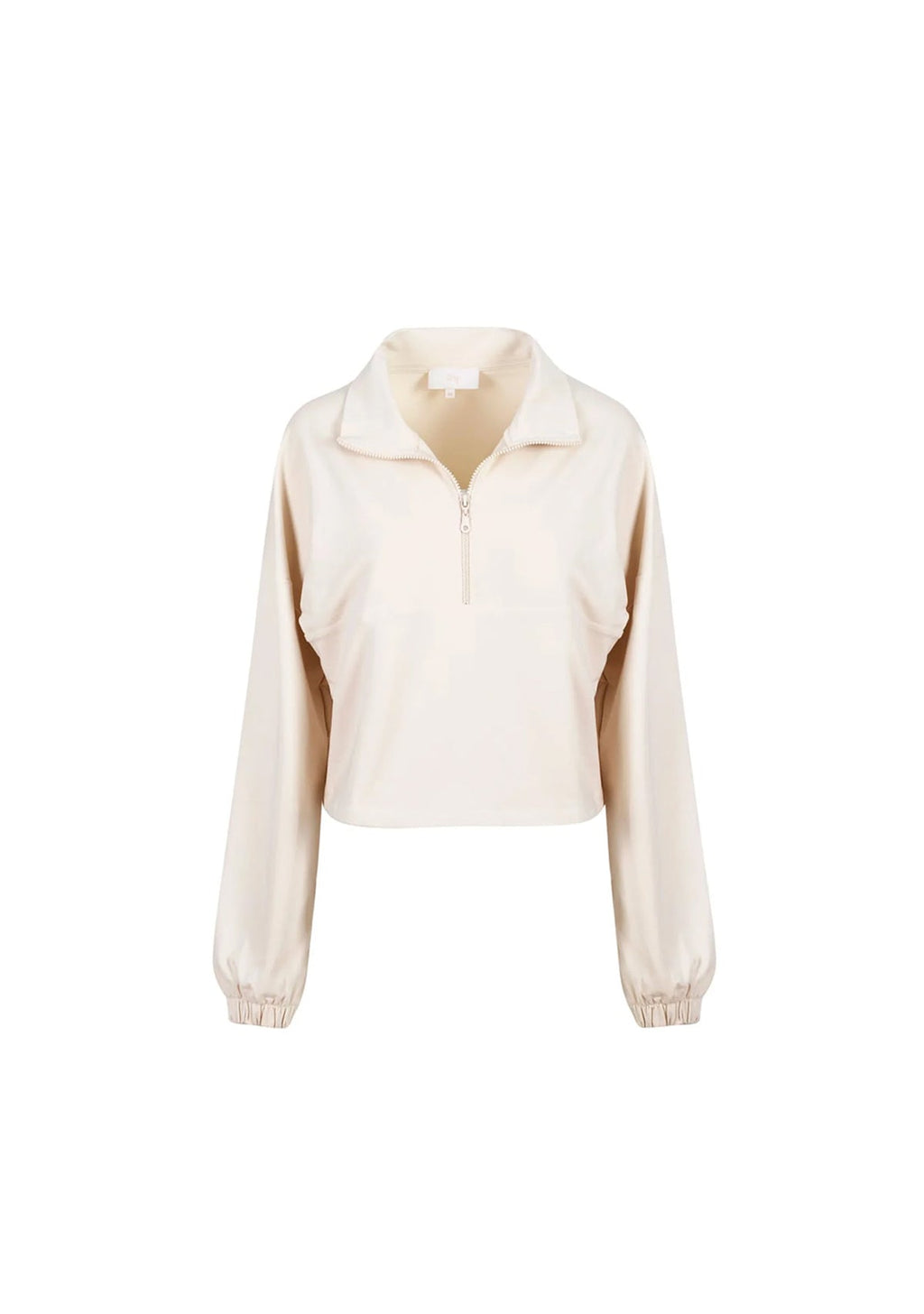 Tiny Boğazda Fermuar Detaylı Krem Sweatshirt görünüm 7