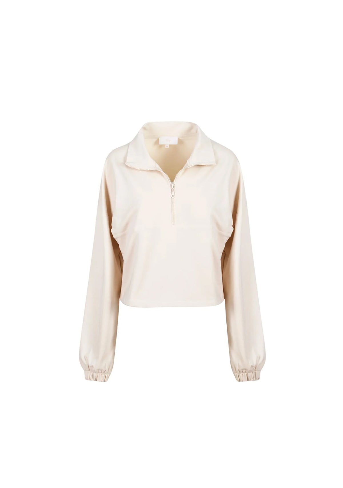 Tiny Boğazda Fermuar Detaylı Krem Sweatshirt görünüm 7