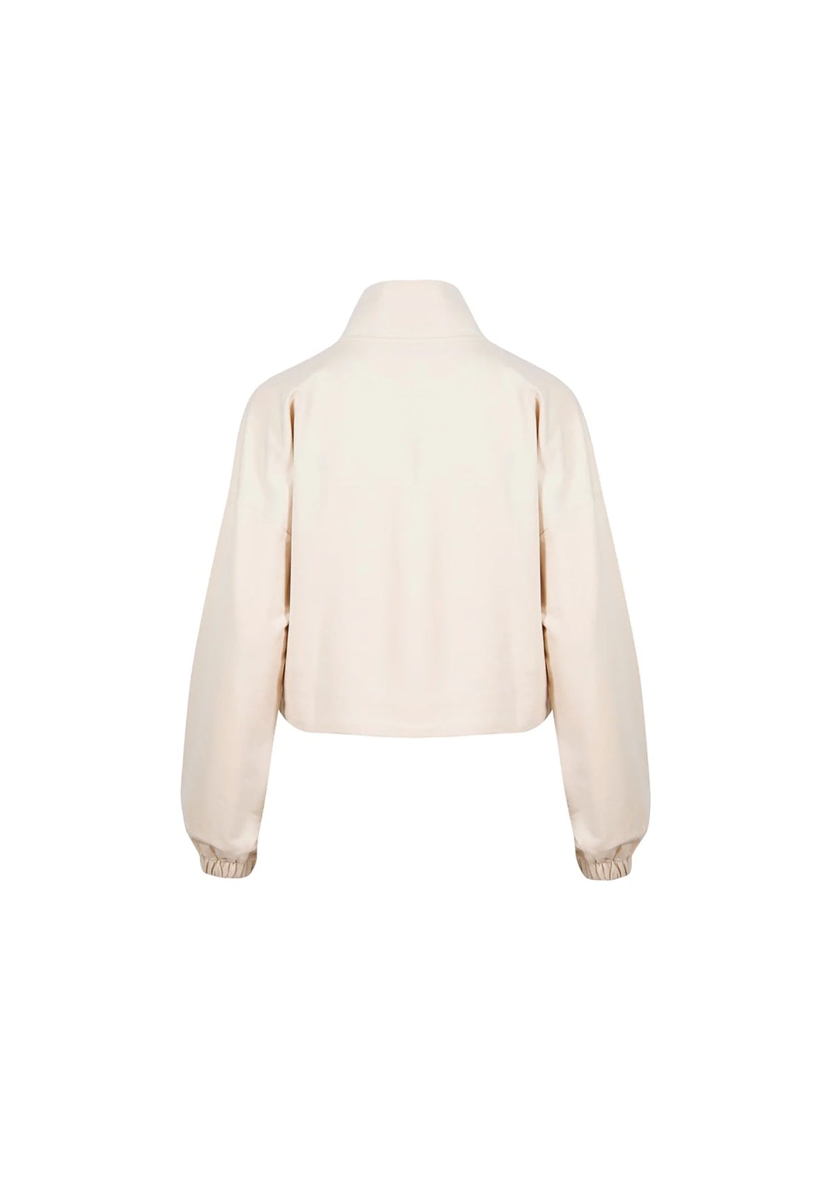 Tiny Boğazda Fermuar Detaylı Krem Sweatshirt görünüm 8