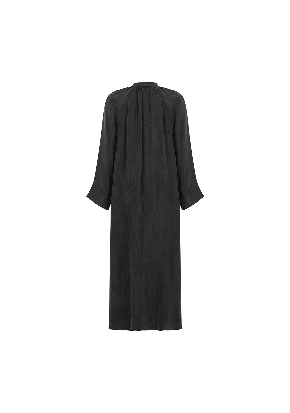 Tiny Antrasit Luxe Tencel™ Reglan Kol Elbise görünüm 12